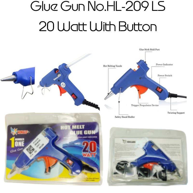 2025/12/1000156225.jpg Glue Gun No.HL-209LS (20W) With Button - Image 1
