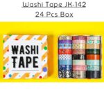 Washi Tape No.JK-142-3004 (24 Pc)