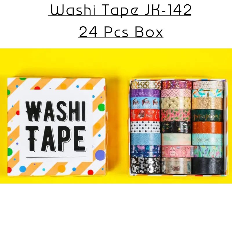 2025/12/1000187171.jpg Washi Tape No.JK-142-3004 (24 Pc) - Image 1