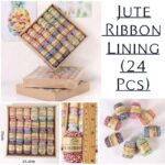 Jute Ribbon - Lining (24 Pcs)