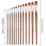 Artist Painting Brush Set-13 Pcs [Big] WORISON - Image 5