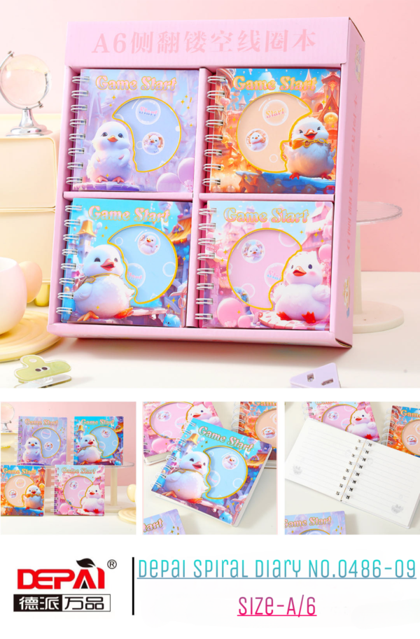 Depai Spiral Diary No.0486 A/6