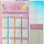 White Pearl Moti Sticker Chart (12 Pc)