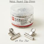 Metal Round Clip - 31mm