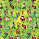 Chromo Gift Wrapping Paper Code. C-3 (Cartoon Print )