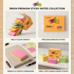 Jinxin Sticky Note - 3X4 Multi Colour (E4) - Image 4