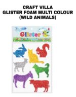 Craft Villa Glister Foam Multi Colour Sticker - Image 3