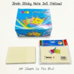 Jinxin Sticky Note Yellow 3X5 (A5-Y)
