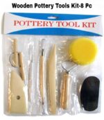 Wooden Pottery Tool Kit-8 Pc Set