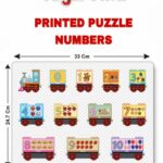 Toyz Villa Printed Puzzle –Numbers