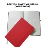For You Diary (Note Book) No. 5803-6  A/5