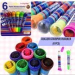 Roller Stamper Marker (6 Pcs)
