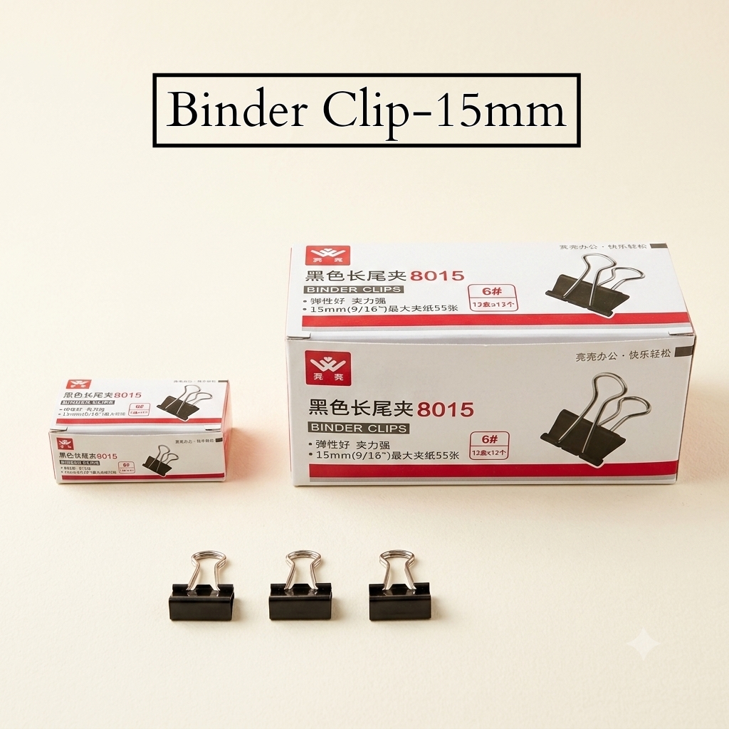 316ad969-a9d4-4f3e-9384-df704c7631c1 Liang Binder Clip - 15MM - Image 1