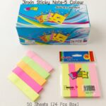 Jinxin Sticky Note 5 Colour (50 Sheet Pack) (E3-40-5)