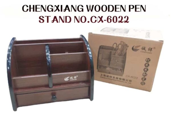 Wooden Pen Stand No. CX-6022