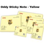 Oddy Re-Stick Note Yellow Code - RS 2X3