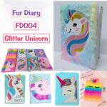 Fur Diary No.FD004 (Glitter Unicorn)
