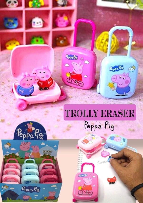 Trolly Eraser (Peppa Pig)