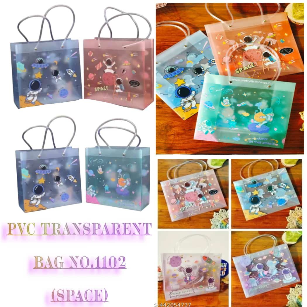 8bdab25b-8151-419f-95e0-7082fa539d7f.jpg PVC Transparent Bag No.1102 (Space) - Image 1