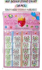 Mix Design Stone Chart (20 Pcs)