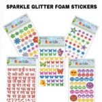 Craft Villa Sparkle Glitter Foam Sticker