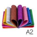 Craft Villa A/2 Glitter Foam Sheet Non Gumming - Multi Colour - Image 2