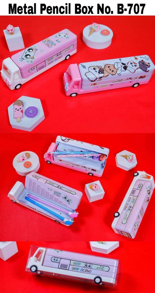 Metal Pencil Box No.B-707