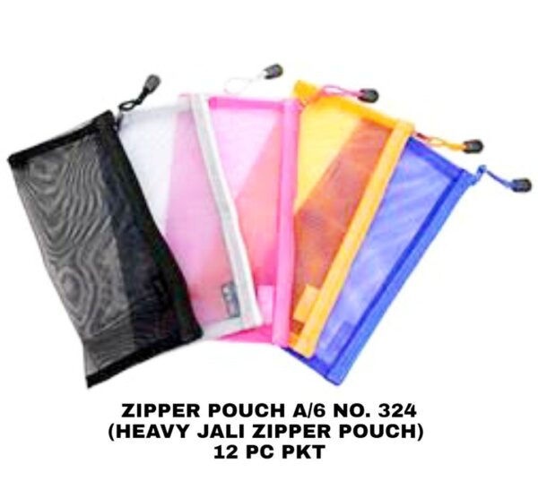 Zipper Pouch No. 324 - A/6