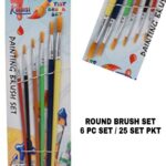 Kaidisi Round Brush - 6 Pc Set