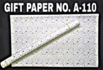 Chromo Gift Wrapping Paper Code. C-2 (Golden & Silver)