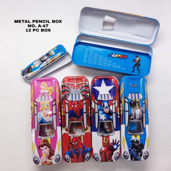 Metal Pencil box No. A-47
