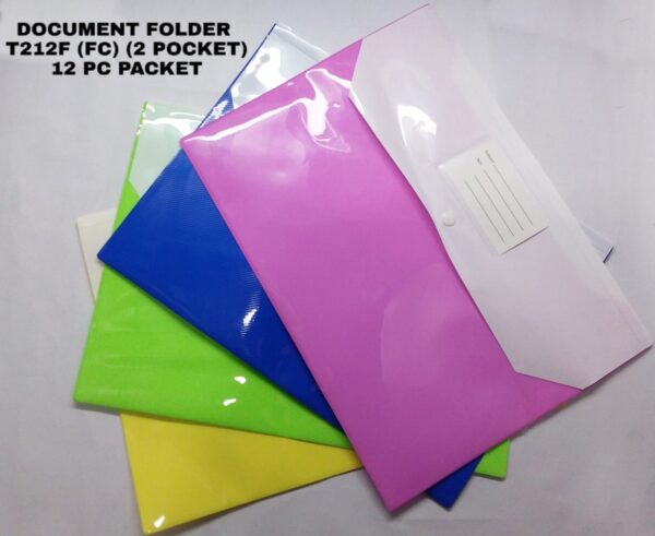 Document Folder No. T212FC - 2 Pocket