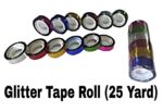 Glitter Tape Roll -25 Yard (12 PC Roll) - Image 3