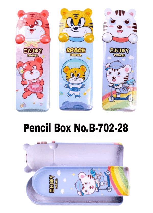 Metal Pencil Box No.B-702-28308