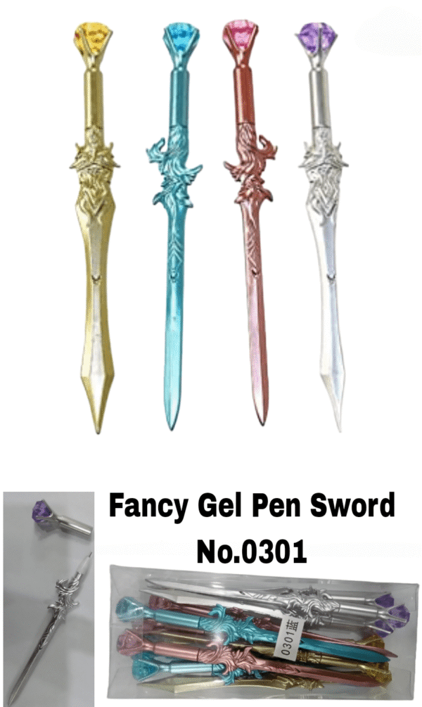 Fancy Gel Pen Sword No.0301