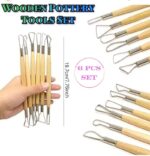 Wooden Pottery Tools - 6 Pcs Set
