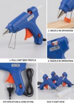 Glue Gun No.HL-809LS (80W) With Button - Image 6