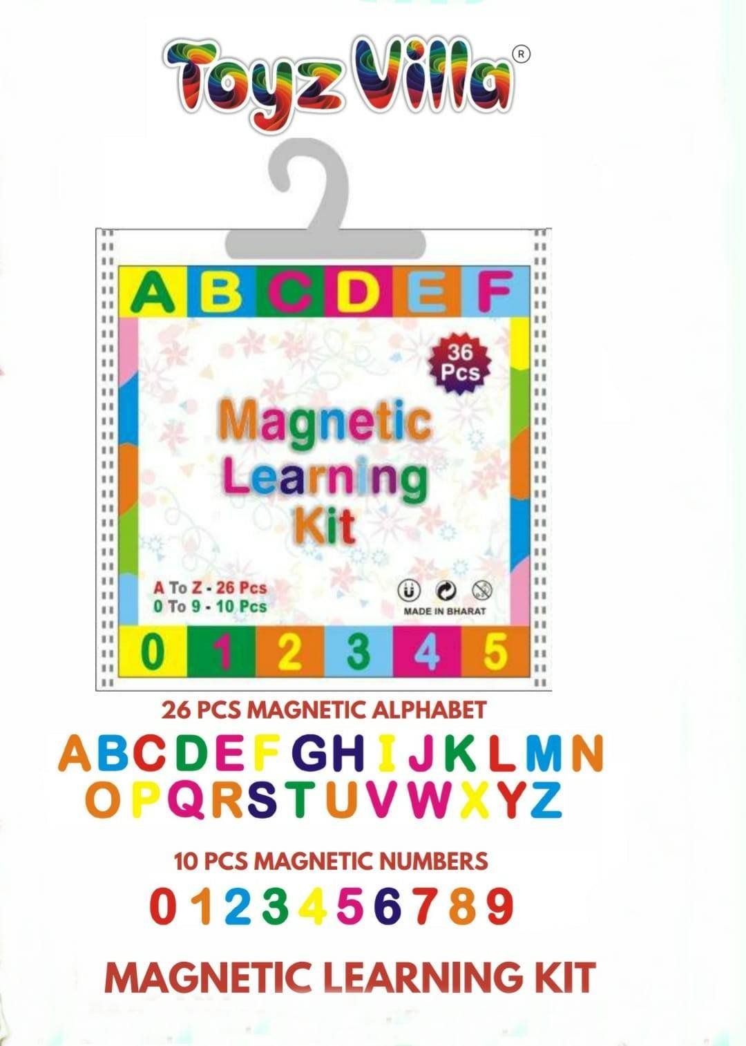 b4c4d514-4bdb-4b41-baca-95b30ccfb8fd.jpg Toyz Villa Magnetic Learning Kit - Image 1