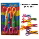 Zigzag Scissors - 4 Pc Set