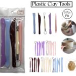 Plastic Clay Tools -5 Pcs Pack