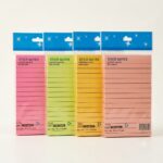 Jinxin Sticky Notes 4X6 Lining (100 Sheet) M/C (X06-B) - Image 3