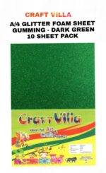 Craft Villa A/4 Glitter Foam Sheet Gumming - Loose Colours - Image 11