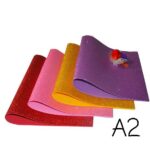 Craft Villa A/2 Glitter Foam Sheet Non Gumming - Multi Colour - Image 5