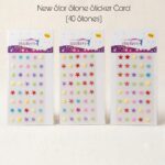 New Star Stone Sticker Card (40 Stone)
