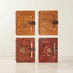 Wooden Cover Spiral Diary With Pen A/5 - Image 9