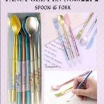 Fancy Gel Pen No.0221-2 (Spoon & Fork)