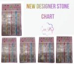New Designer Stone Chart (20 Pcs)