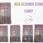 New Designer Stone Chart (20 Pcs)