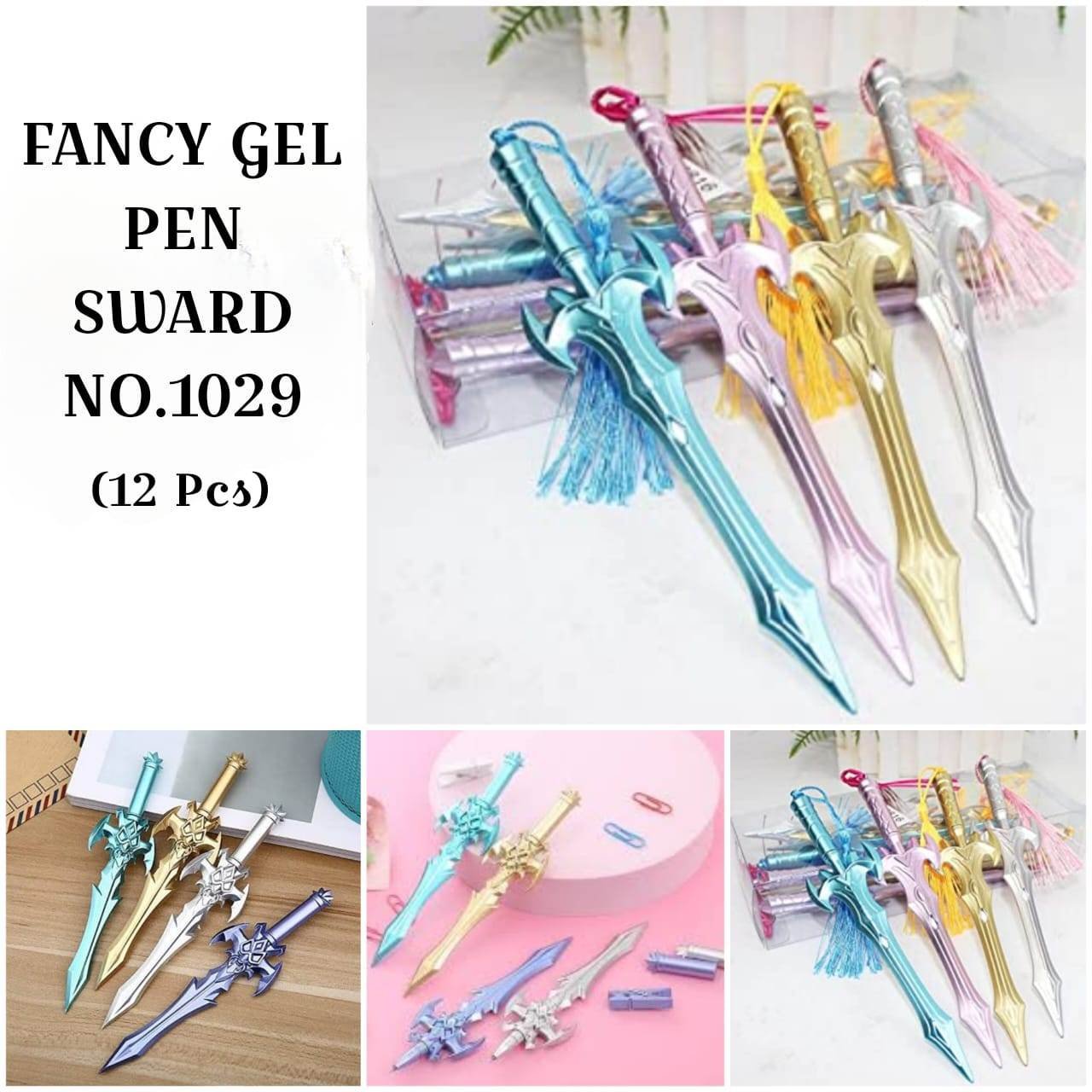 d978bab3-06c2-4c21-946e-6041298dcc9c.jpg Fancy Gel Pen Sward No.1029 - Image 1