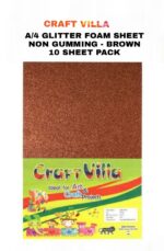 Craft Villa A/4 Glitter Foam Sheet Non-Gumming - loose Colours - Image 9
